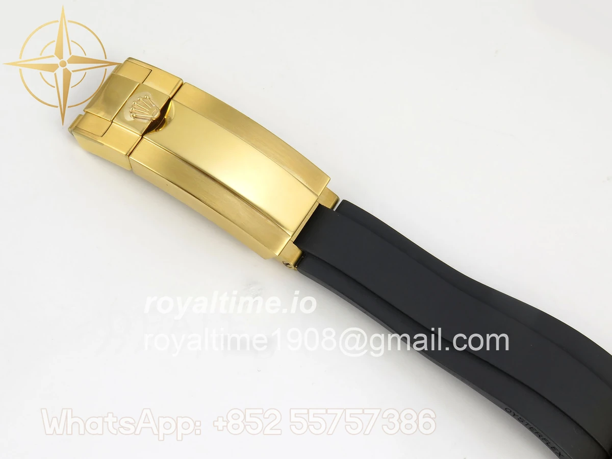 Rolex Daytona 126518 YG 3CF Tiffany Turquoise Blue Dial on Oysterflex Strap DD4131 (Gain Weight) - Image 20