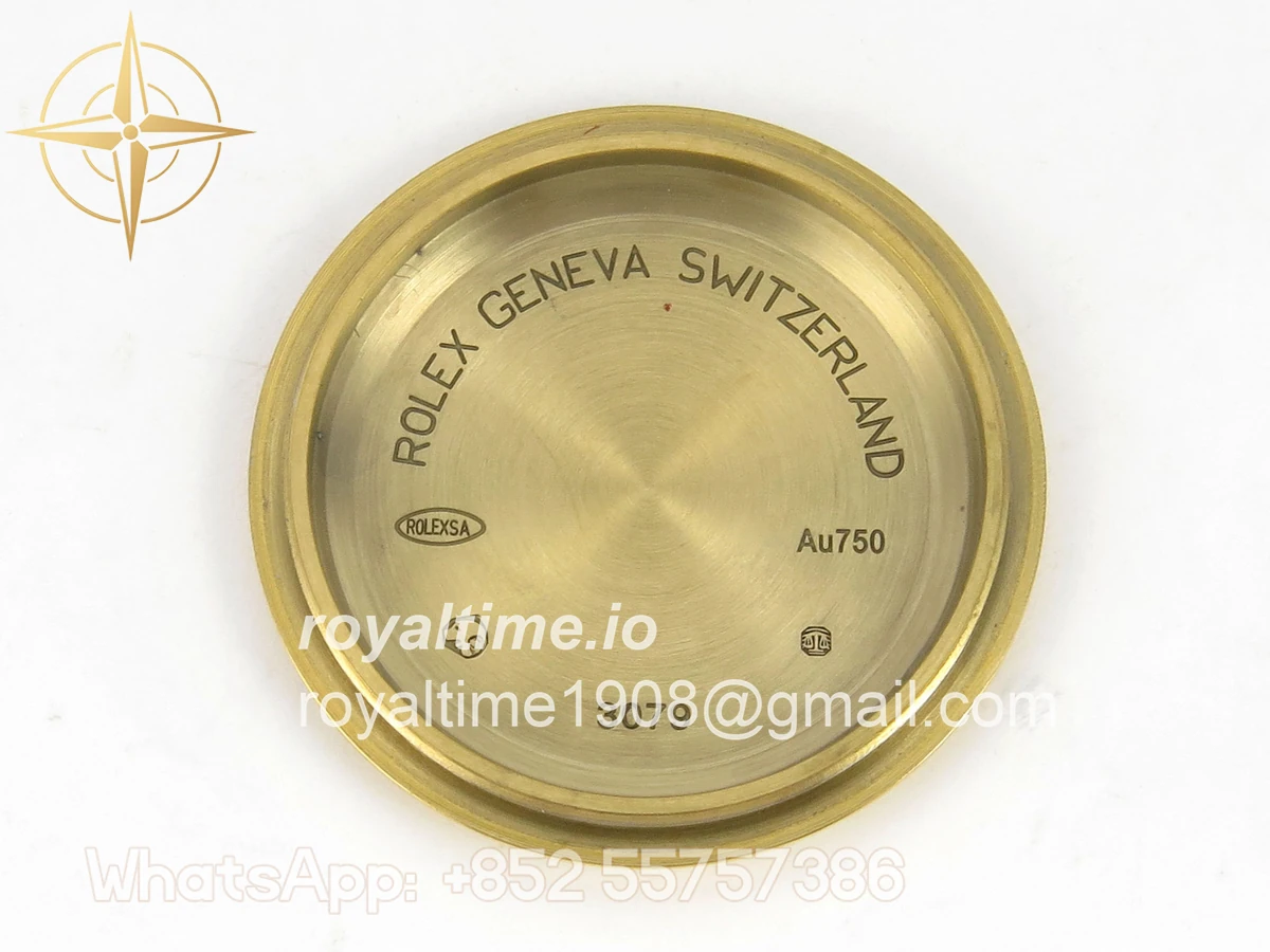 Rolex Daytona 126518 YG Clean Plus YG/Black Dial on Black Rubber Strap DD4131 - Image 20