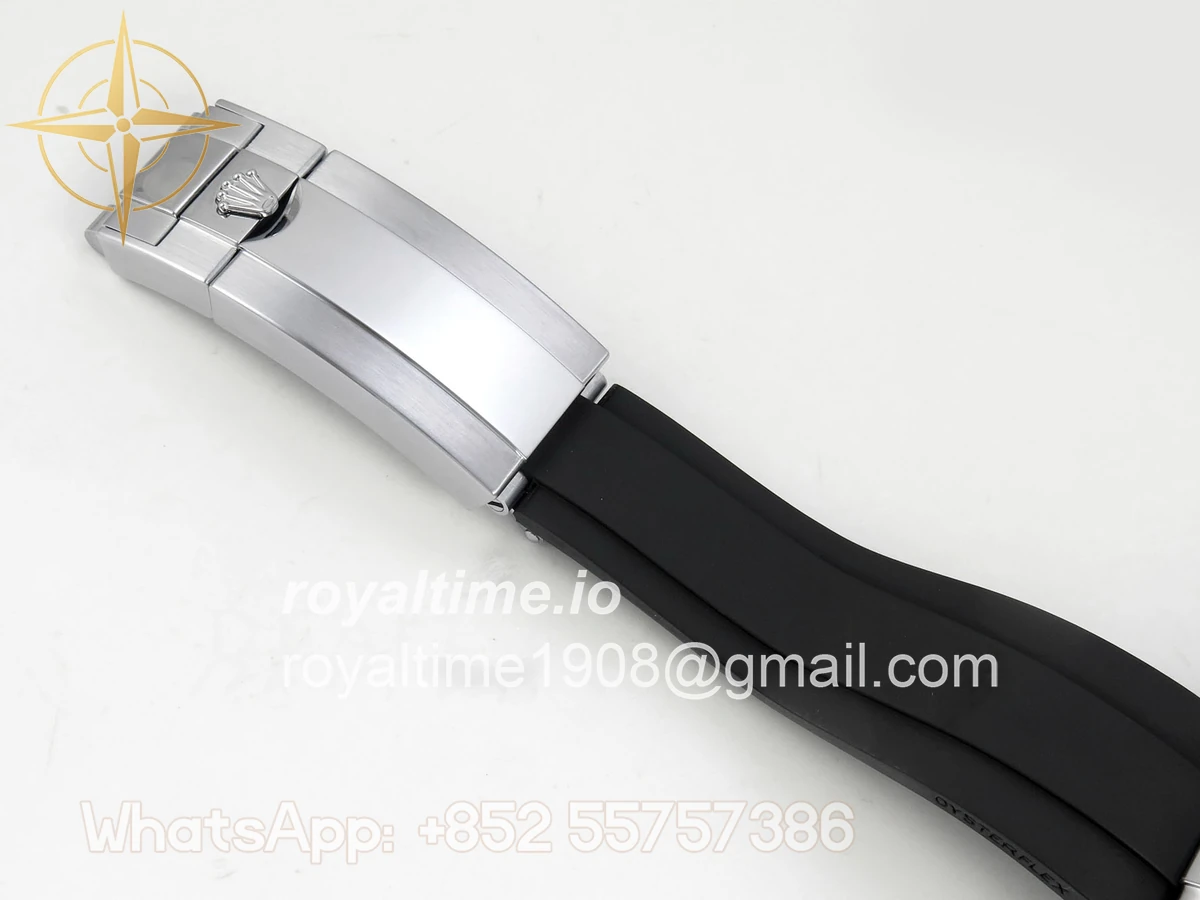 Rolex Daytona 126519 QF Black/Silver Dial on Oysterflex Strap JH4131 V18 (Free Sprung) Weighted 157g - Image 20