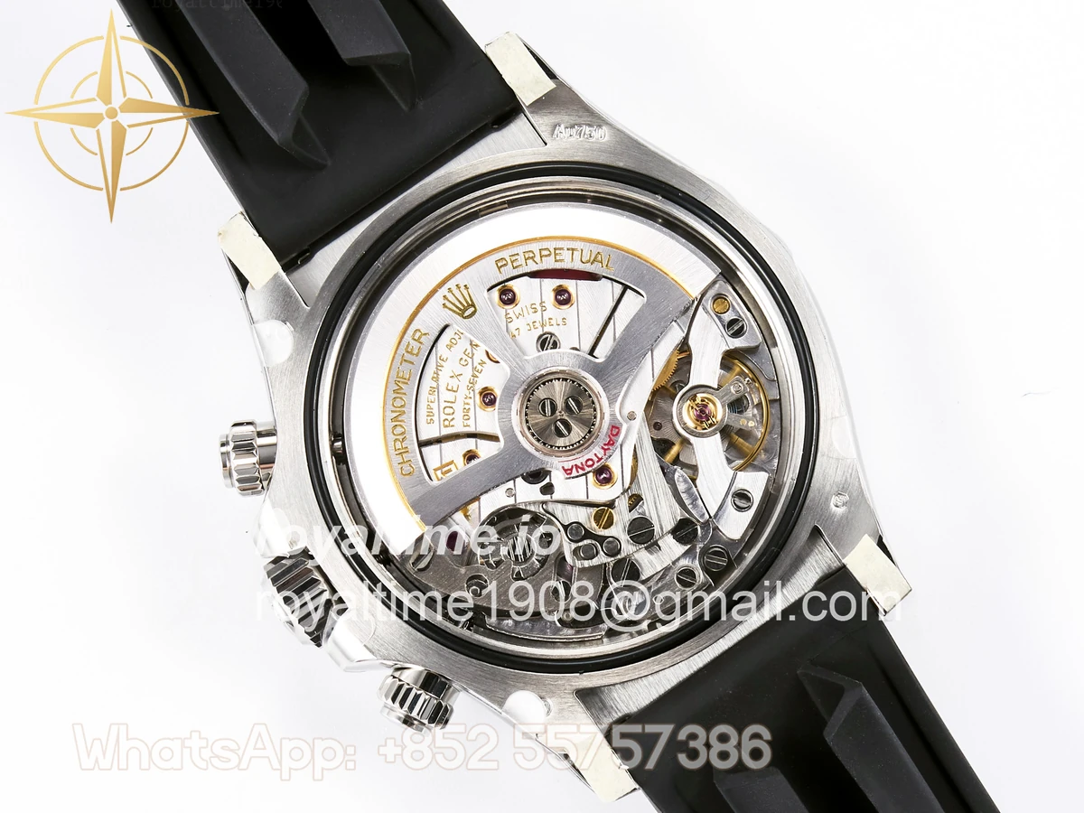 Rolex Daytona 126519 SS Clean Plus 904L Steel Gray/Black Dial on Oysterflex Strap DD4131 - Image 20