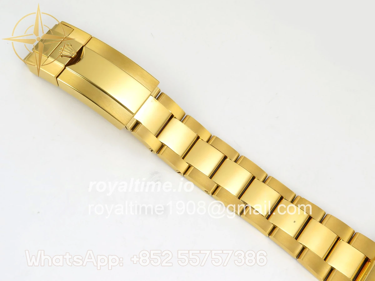 Rolex Daytona 126528 LN Le Mans QF on YG Bracelet JH4132 (Free Sprung) Weighted 175g - Image 20