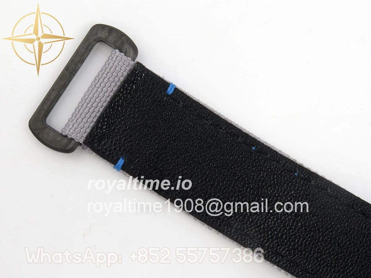 Rolex Daytona DIW Blue Carbon Case DIWF Edition Gray Crystal Dial on Gray Nylon Strap DD4801 - Image 20
