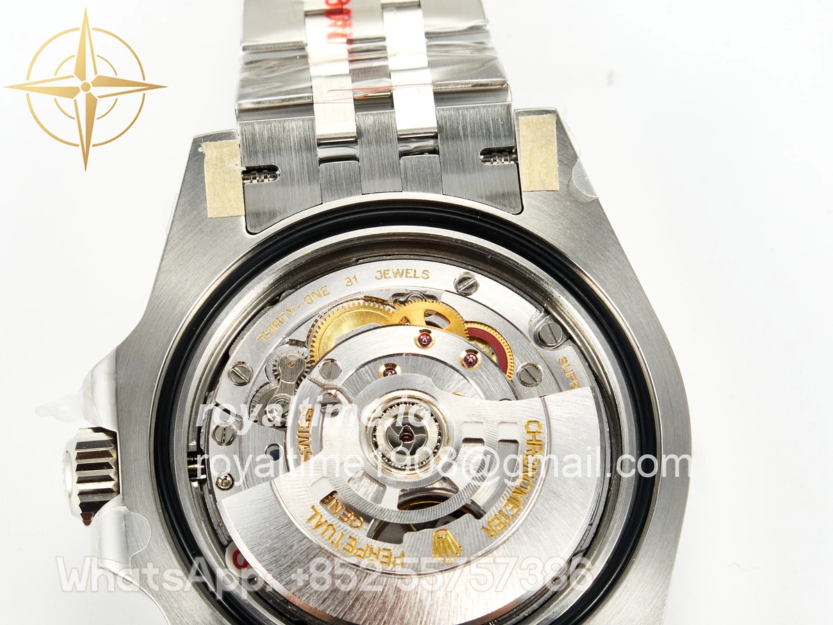 Rolex GMT-Master II 126710 GRNR Black/Gray Ceramic ARF on Jubilee Bracelet DD3285 CHS V3 - Image 20