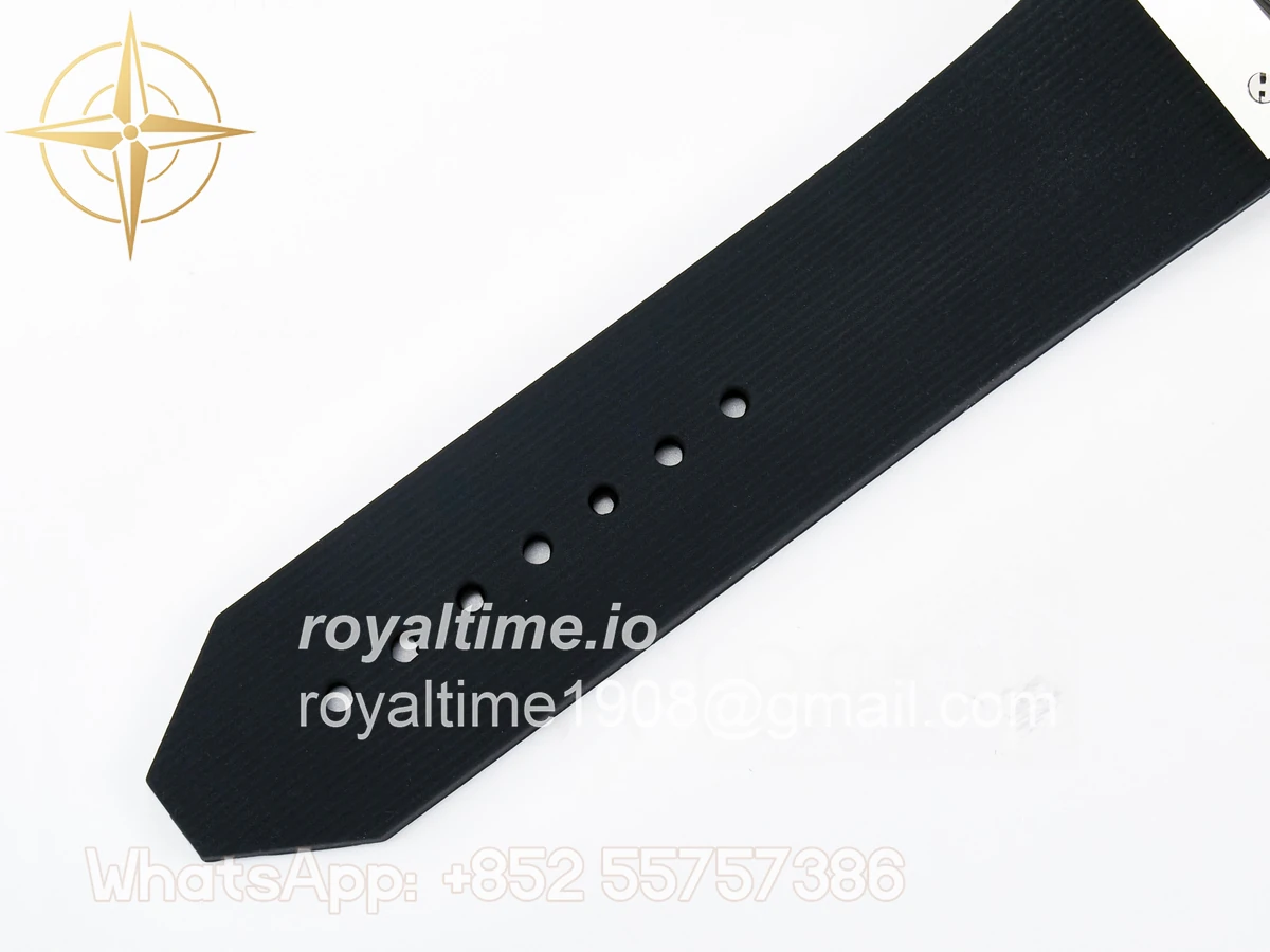 Hublot Classic Fusion Bang 42mm HBF Black Dial on Black Rubber Strap A2892 - Image 20