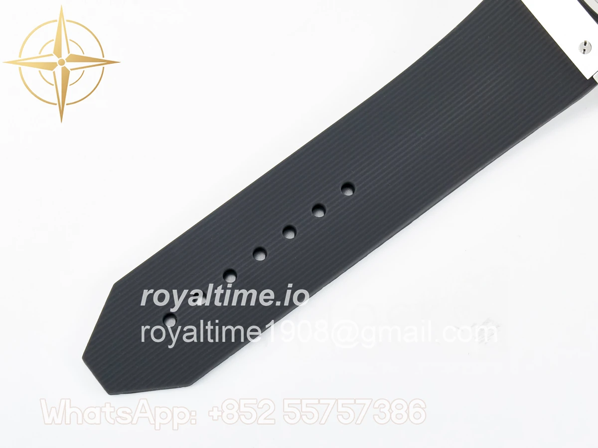 Hublot Classic Fusion Bang 42mm HBF Gray Dial on Gray Rubber Strap A2892 - Image 20