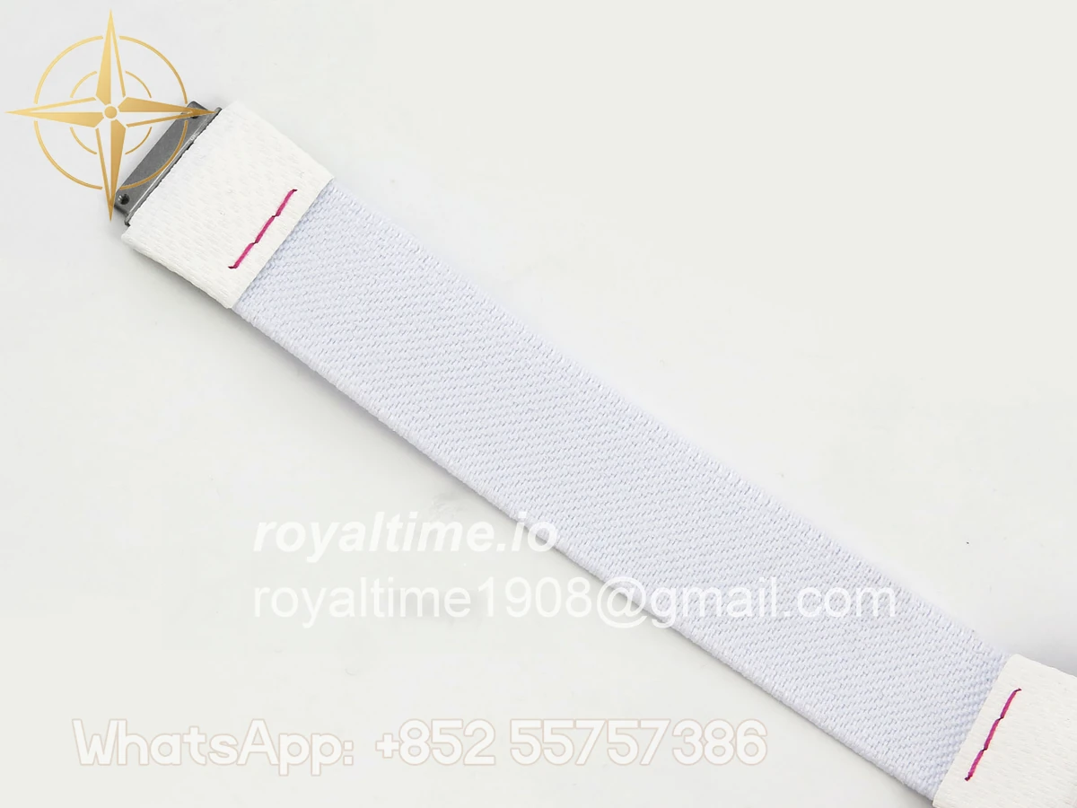 Richard Mille AVF RM67-02 Red NTPT Skeleton Dial on White Elastic strap CRMA7 V2 - Image 20