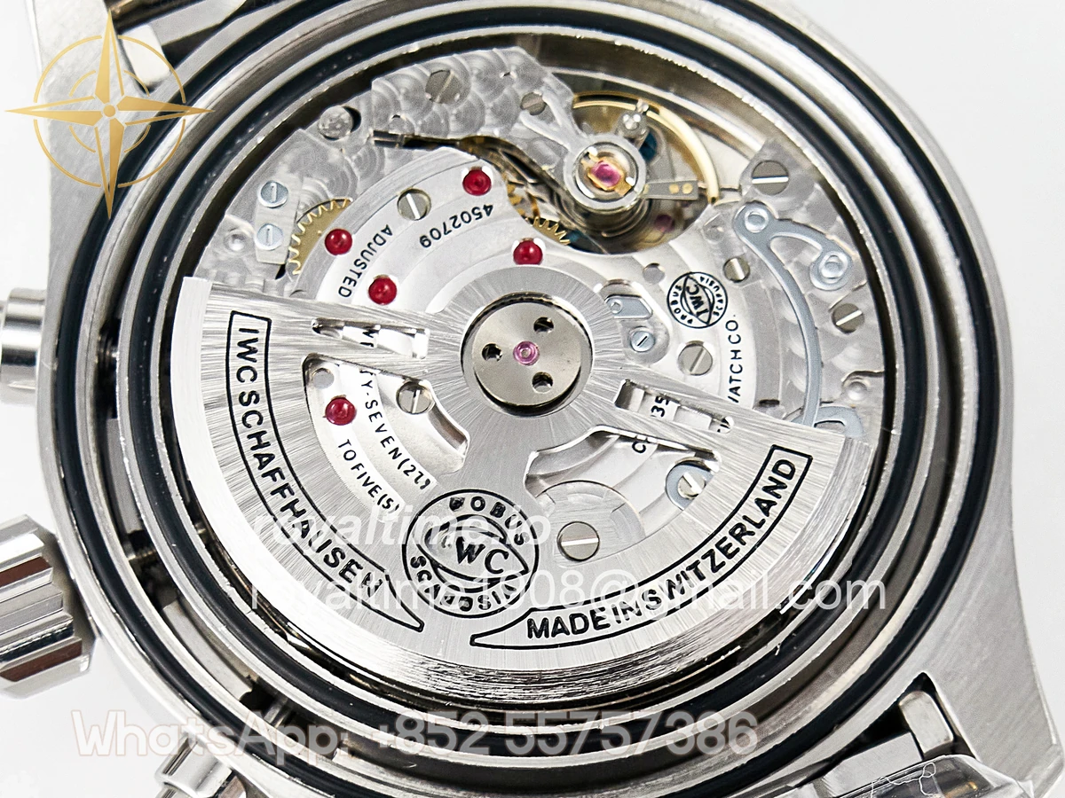 IWC Pilot’s Watch IW388107 BLSF Performance Chronograph 41mm Chinese New Year Special Edition SS Red Dial On Stainless steel bracelet A7750 to 69385 - Image 20