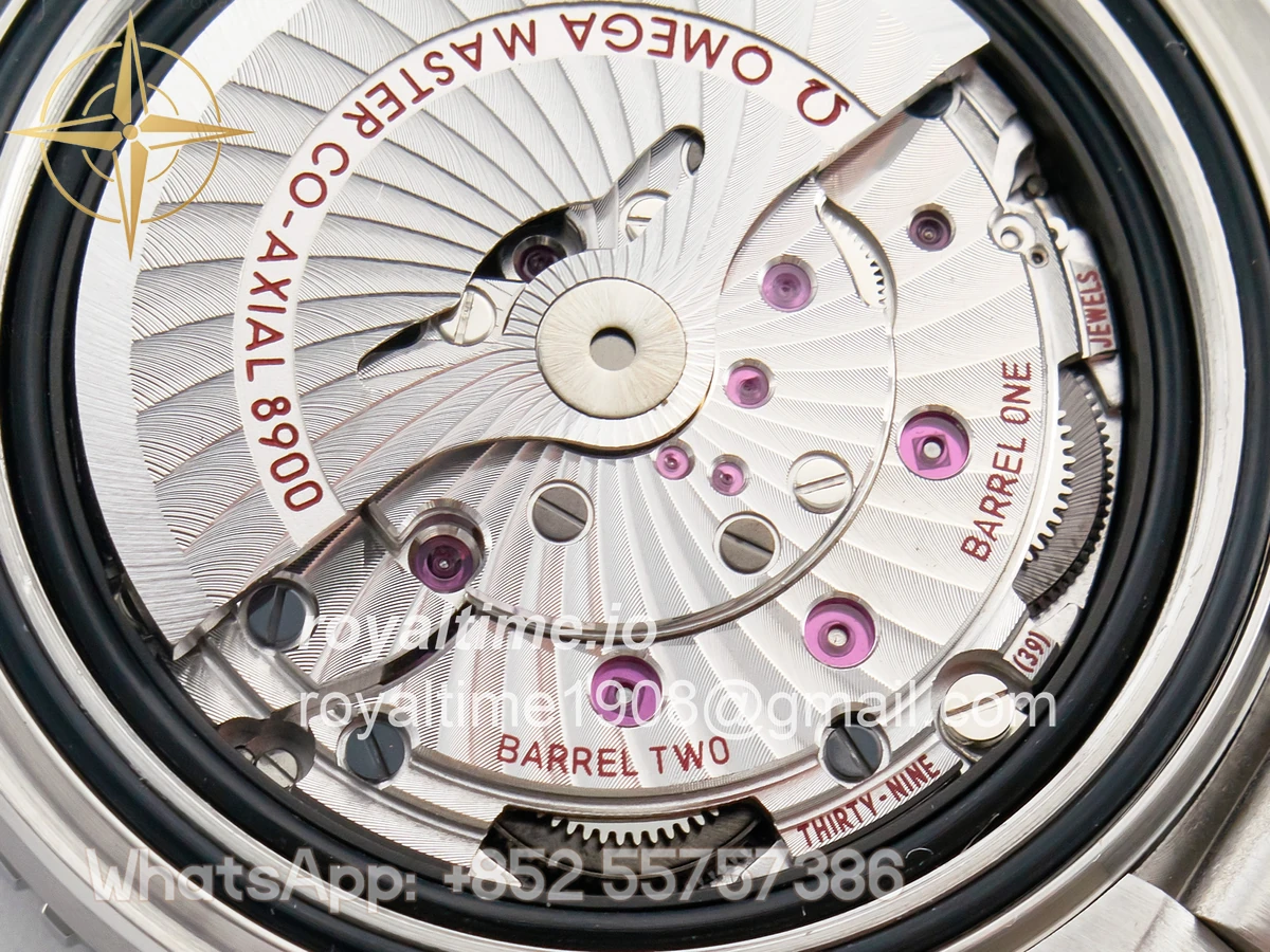 Omega Planet Ocean 600M 39.5mm VSF Black Dial Black Ceramic Bezel on SS Bracelet A8800 - Image 20