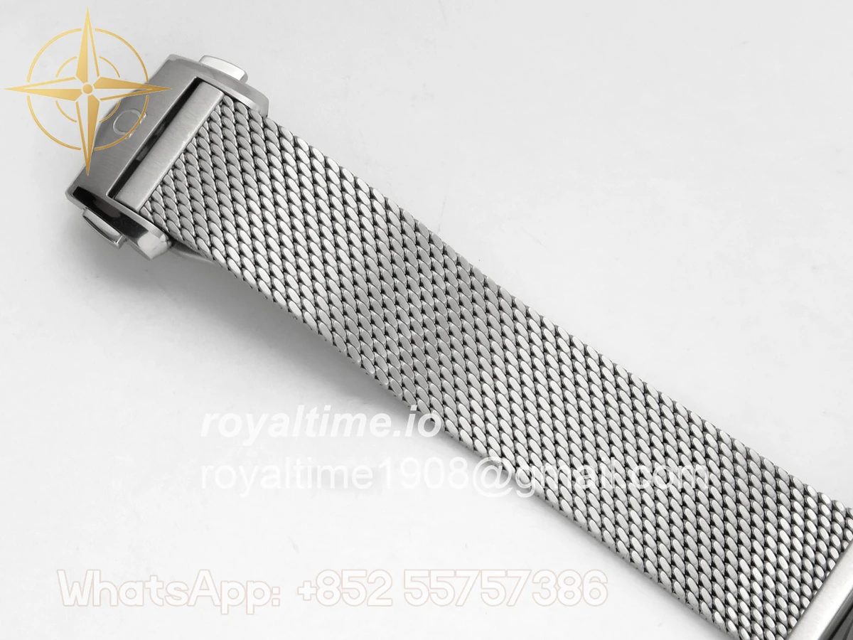 Omega Seamaster 300M Diver SS VSF Black/Orange Dial on SS Mesh Bracelet VS8806 - Image 20