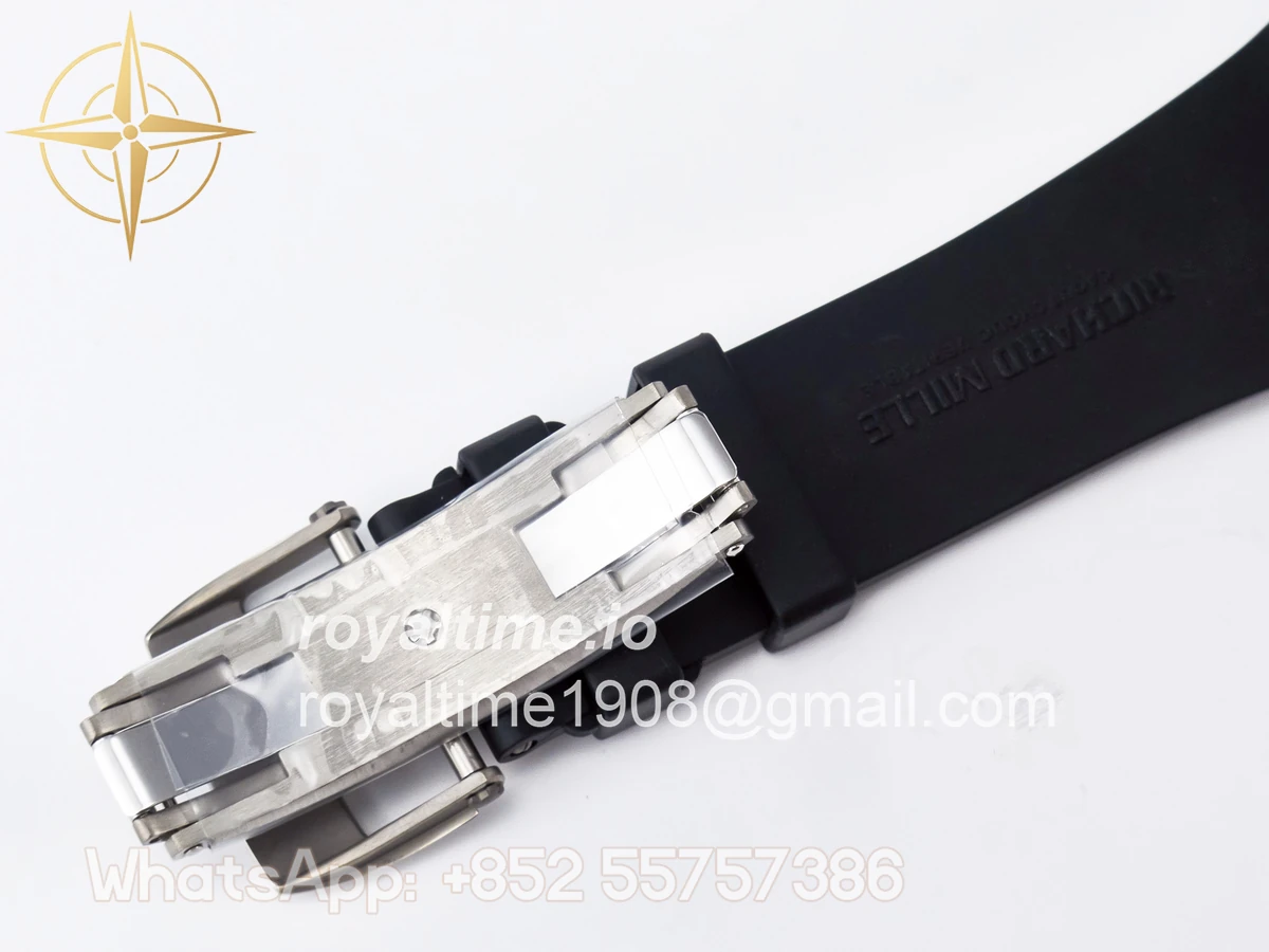 Richard Mille RM 61-01 Yohan Blake White NTPT ZF on Black Rubber Strap RMUL2 - Image 20