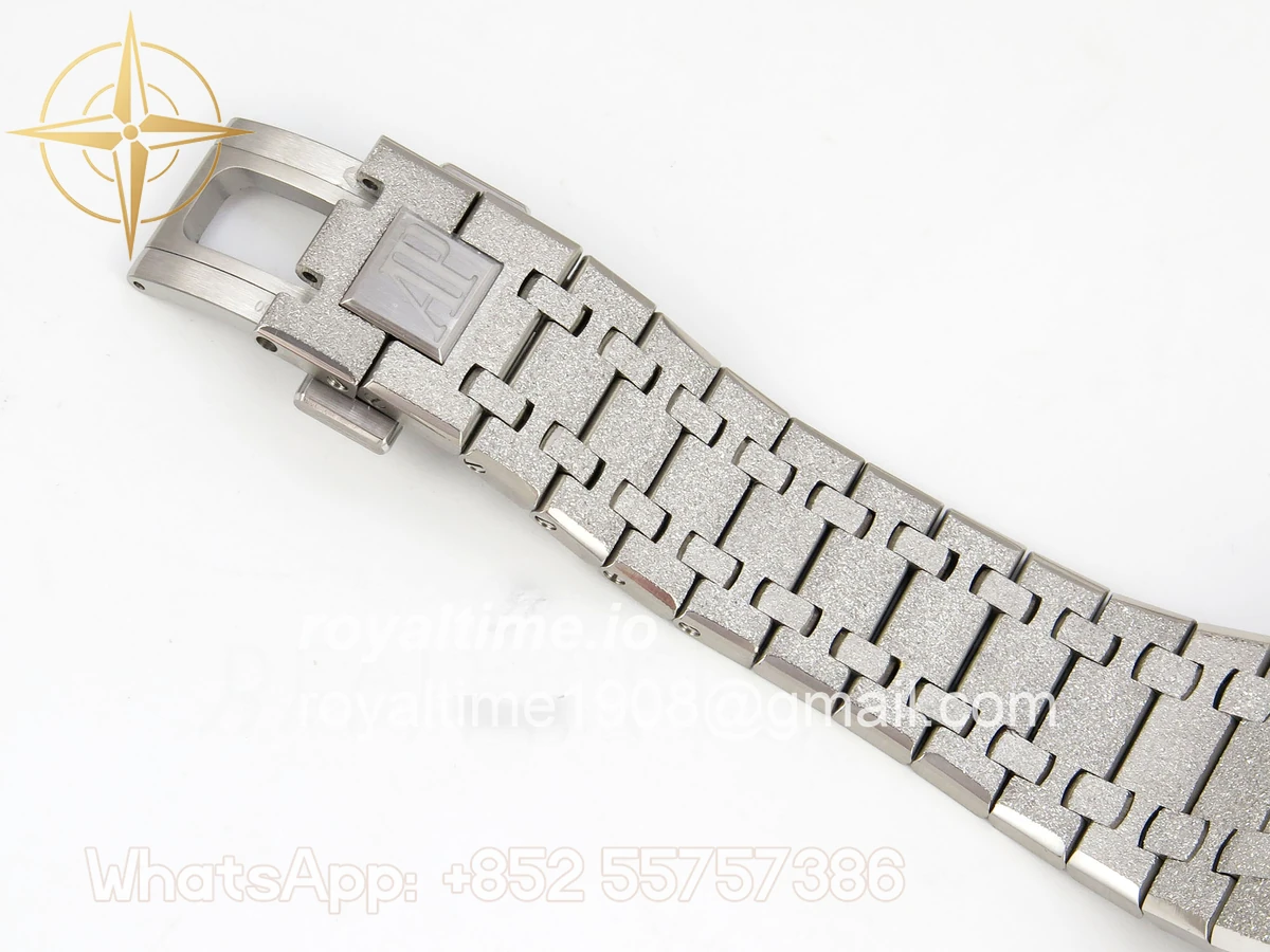 Audemars Piguet Royal Oak Chrono 26240 Frosted SS APSF Gray/Black Dial on Bracelet SA4401 V2 (Free Sprung) - Image 20