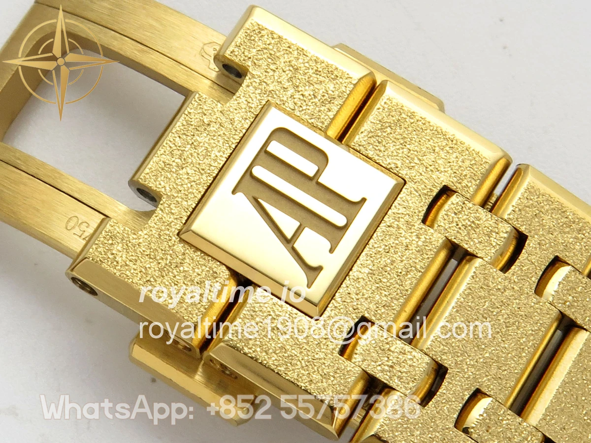 Audemars Piguet Royal Oak Chrono 26240 Frosted YG DDF YG Dial on YG Bracelet DD4401 - Image 20