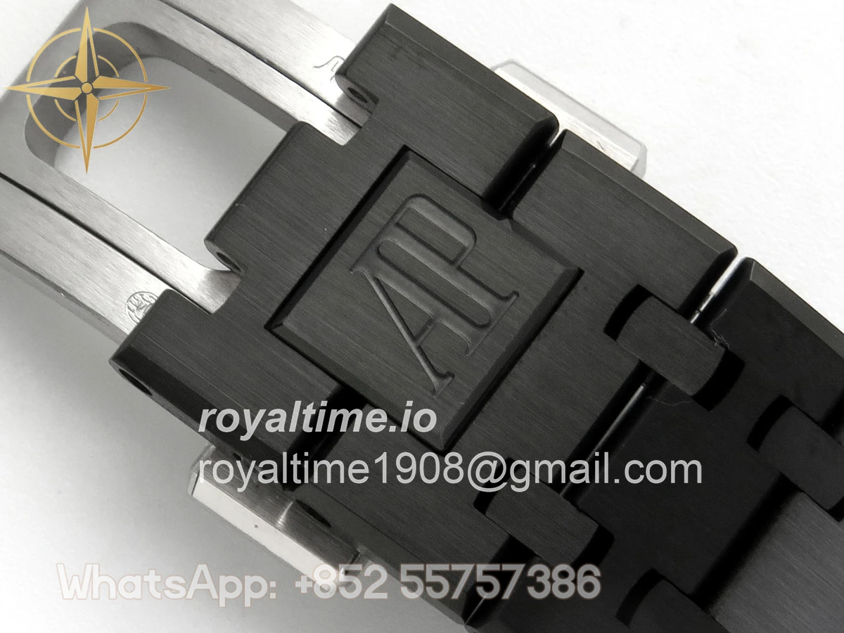 Audemars Piguet Royal Oak Chrono 26240 PVD DDSF Black Dial on PVD Bracelet DD4401 - Image 20