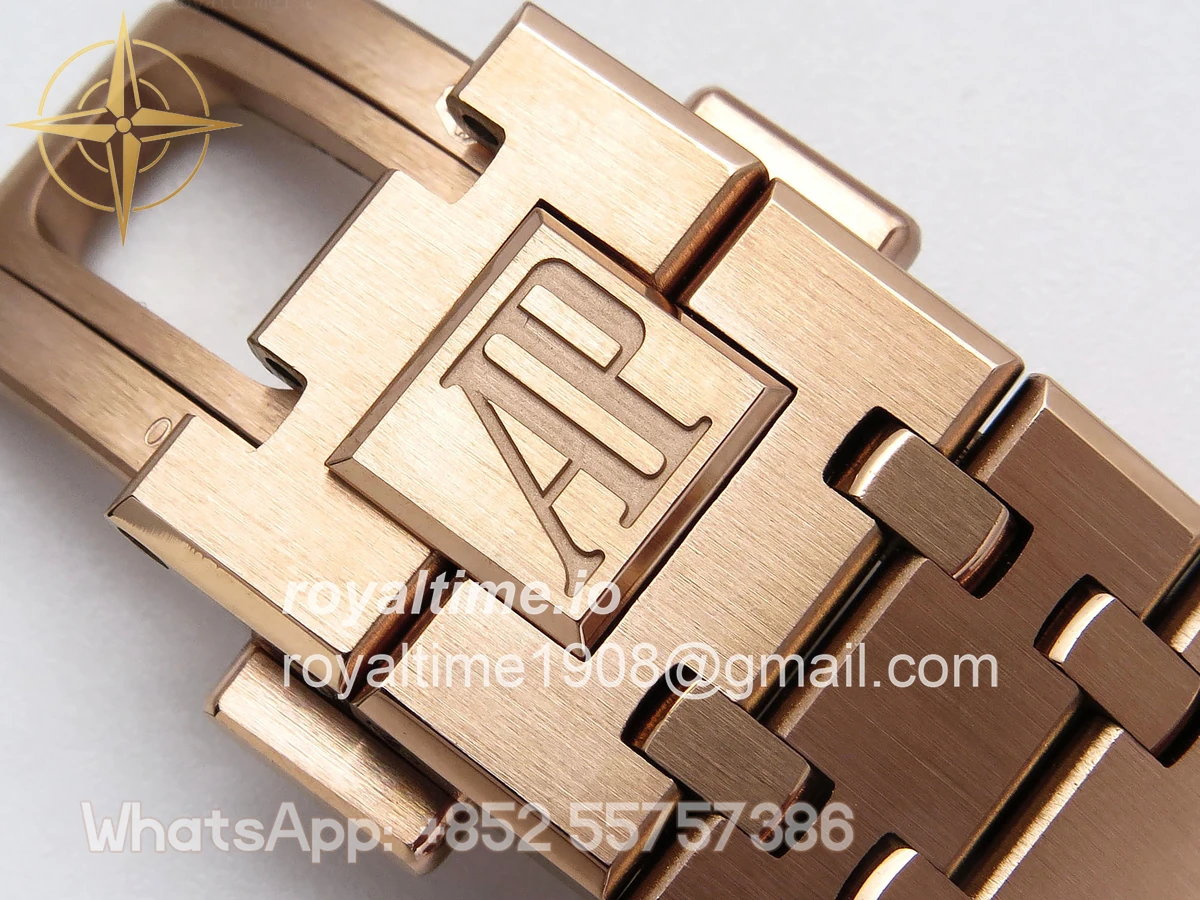 Audemars Piguet Royal Oak Chrono 26240 RG APSF Black Dial on RG Bracelet SA4401 - Image 20