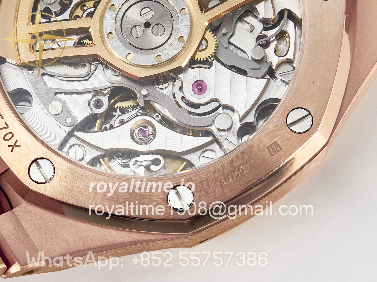 Audemars Piguet Royal Oak Chrono 26240 RG APSF Blue Dial on RG Bracelet SA4401 - Image 20