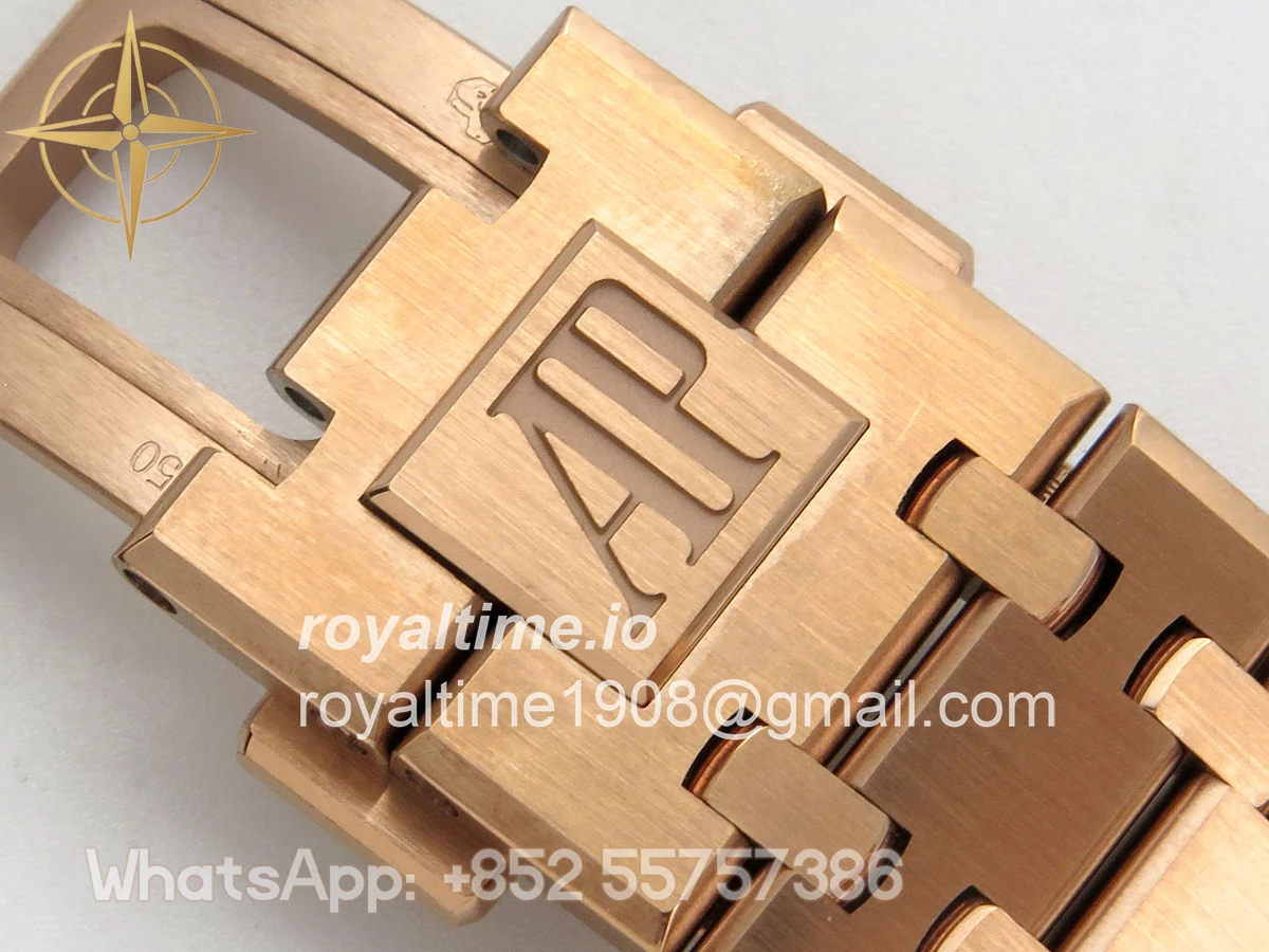 Audemars Piguet Royal Oak Chrono 26240 RG DDF Silver Dial on RG Bracelet DD4401 Gain Weight (SW Dial) - Image 20