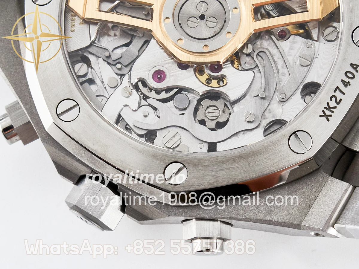 Audemars Piguet Royal Oak Chrono 26240 SS APSF Black Dial on SS Bracelet SA4401 - Image 20