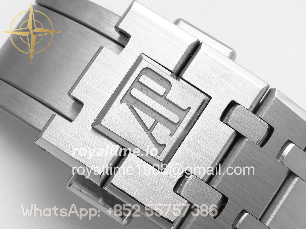 Audemars Piguet Royal Oak Chrono 26240 SS APSF Blue Dial on SS Bracelet SA4401 V2 (Free Sprung) - Image 20