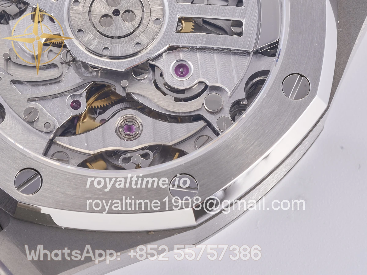 Audemars Piguet Royal Oak Chrono 26240 SS DDF Blue Dial on SS Bracelet DD4401 (50th Anniversary) - Image 20