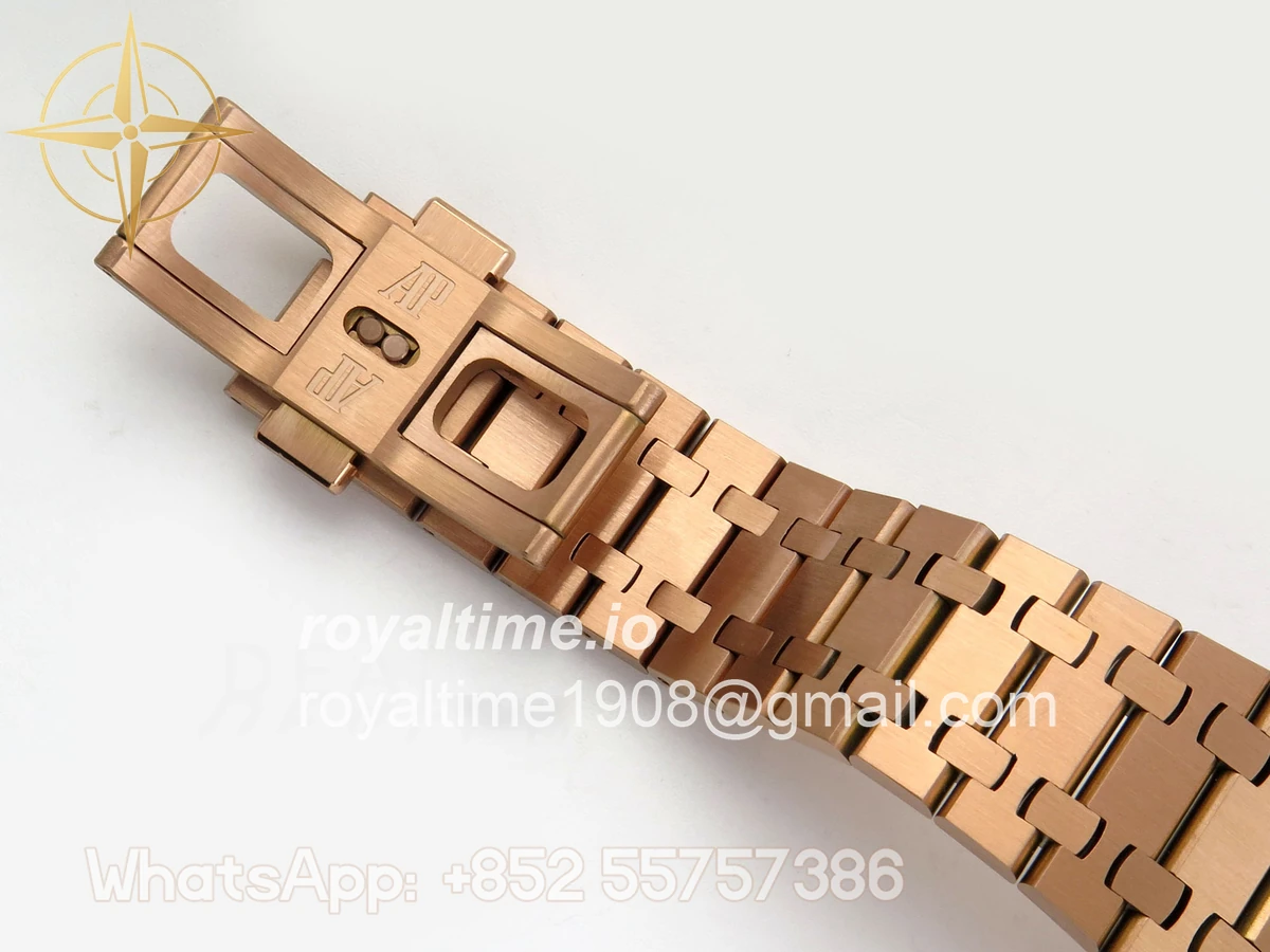 Audemars Piguet Royal Oak Chrono 26331 RG APSF Brown/RG Dial on RG Bracelet A2385 - Image 20