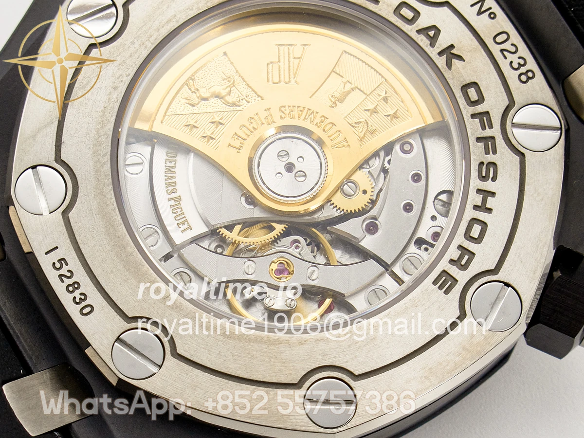 Audemars Piguet Royal Oak Offshore Diver 15707 Black Ceramic ZF SA3120 - Image 20