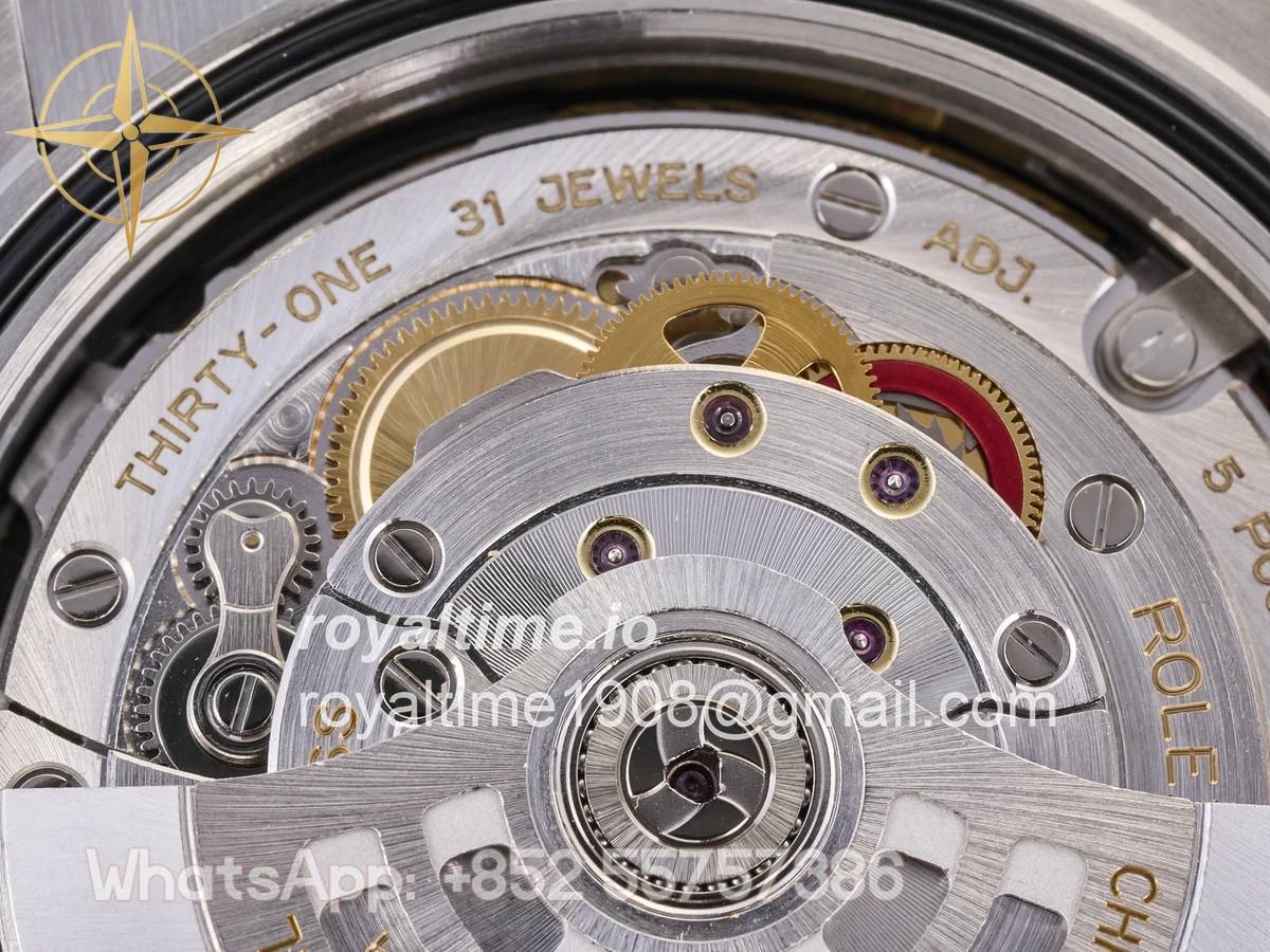 Rolex DateJust 41 126334 Clean Plus 904L Steel Black Diamonds Dial on Jubilee Bracelet JH3235 (Free Sprung) - Image 20