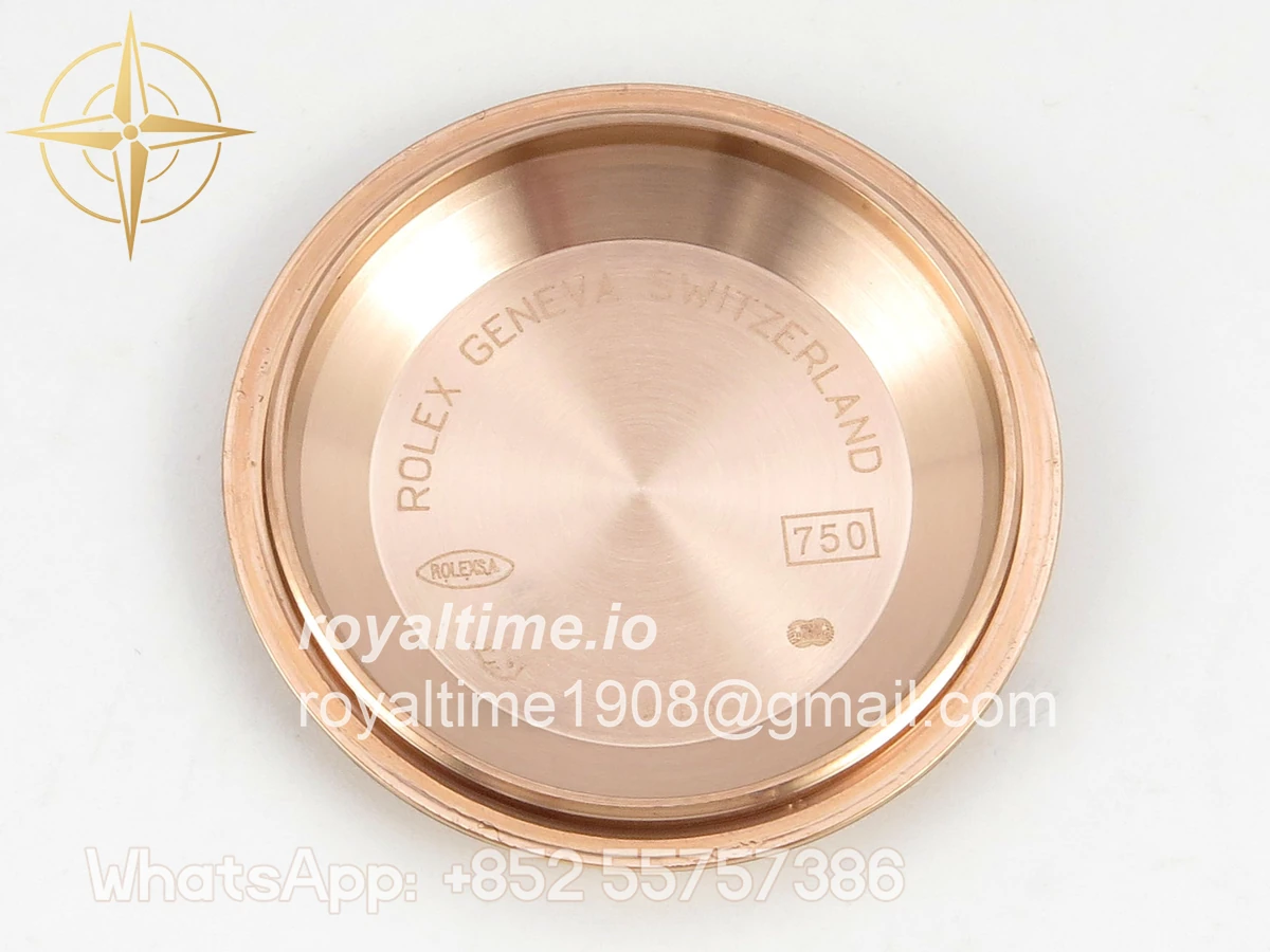 Rolex Day Date 36 RG QF 904L Steel Green Roman Dial on President Bracelet A2836 V3 - Image 20