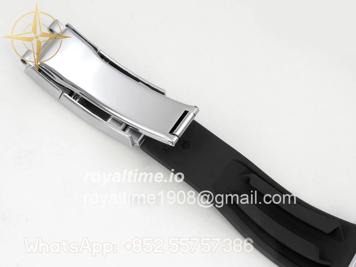 rolex Daytona 116519 QF White/Black Numeral Dial on Oysterflex Strap SA4130 V11 (Gain Weight) 160g - Image 21