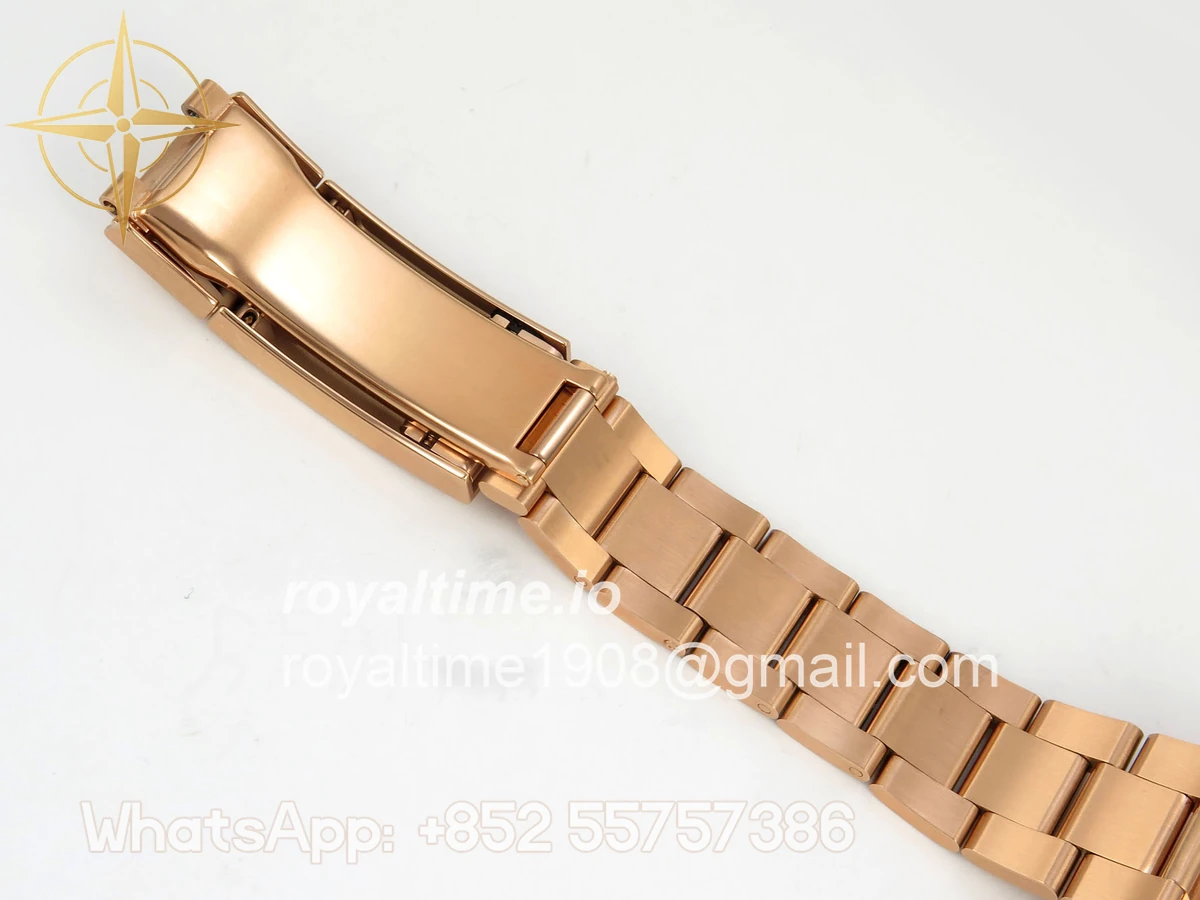 Rolex Daytona 126505 BTF Black/Silver Diamonds Dial on RG Braclet DD4131 (Weighted) 220g - Image 21