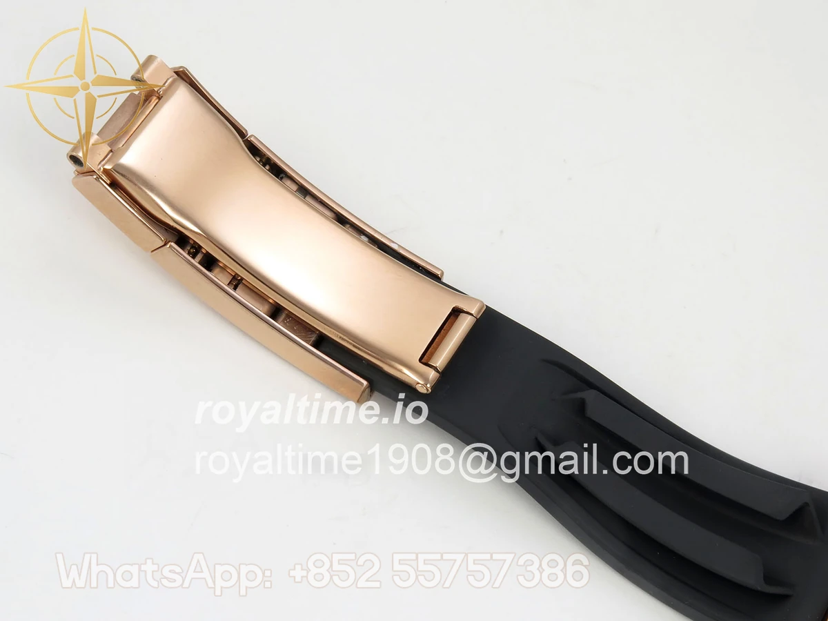 Rolex Daytona 126515 QF RG/Black Dial on Oysterflex Strap JH4131 V18 (Free Sprung) Weighted 157g - Image 21