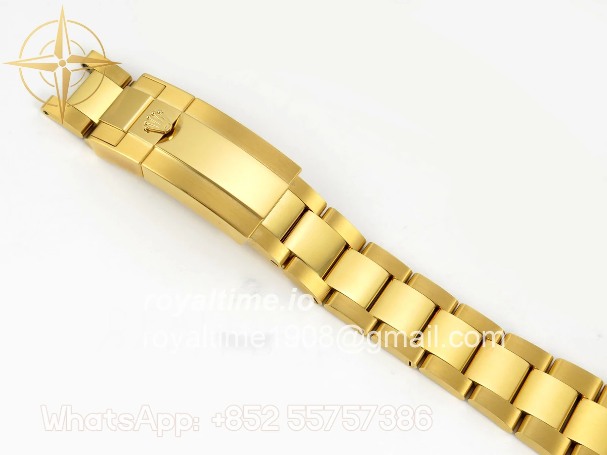 Rolex Daytona 126508 YG Clean Plus Green/YG Dial on Oysterflex Strap DD4131 - Image 21