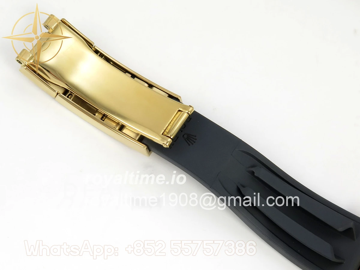 Rolex Daytona 126518 AVF YG/Black Dial on Oysterflex Strap DD4131 (Mod) - Image 21