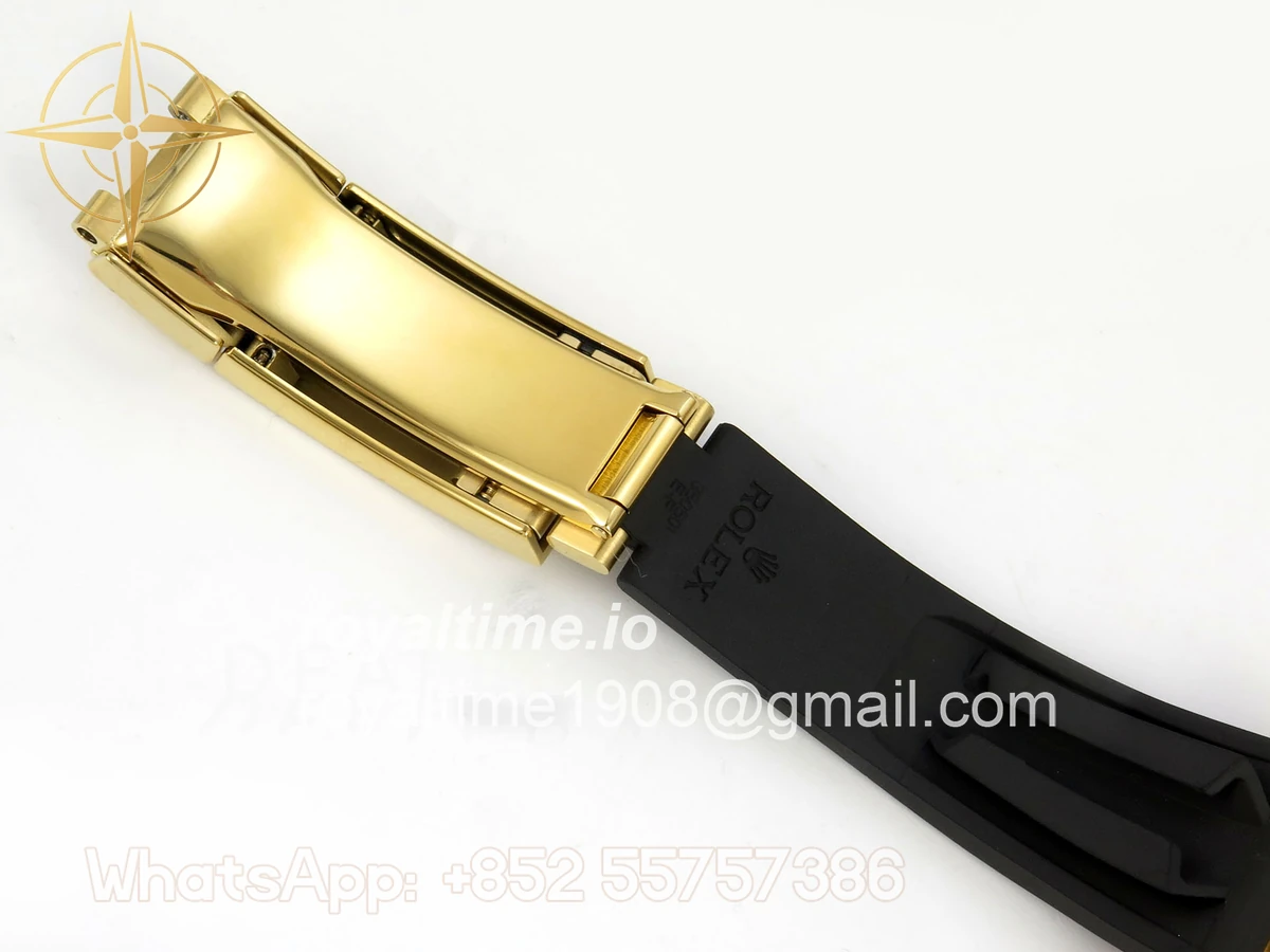 Rolex Daytona 126518 TMF Black Stick Dial on Oysterflex Strap DD4131(162g) - Image 21