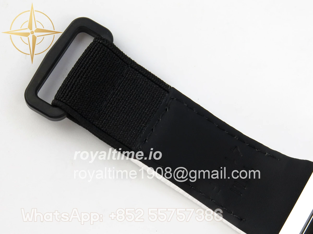 Richard Mille RM88 Tourbillon Smiley White Ceramic RMF on White Velcro Strap - Image 21