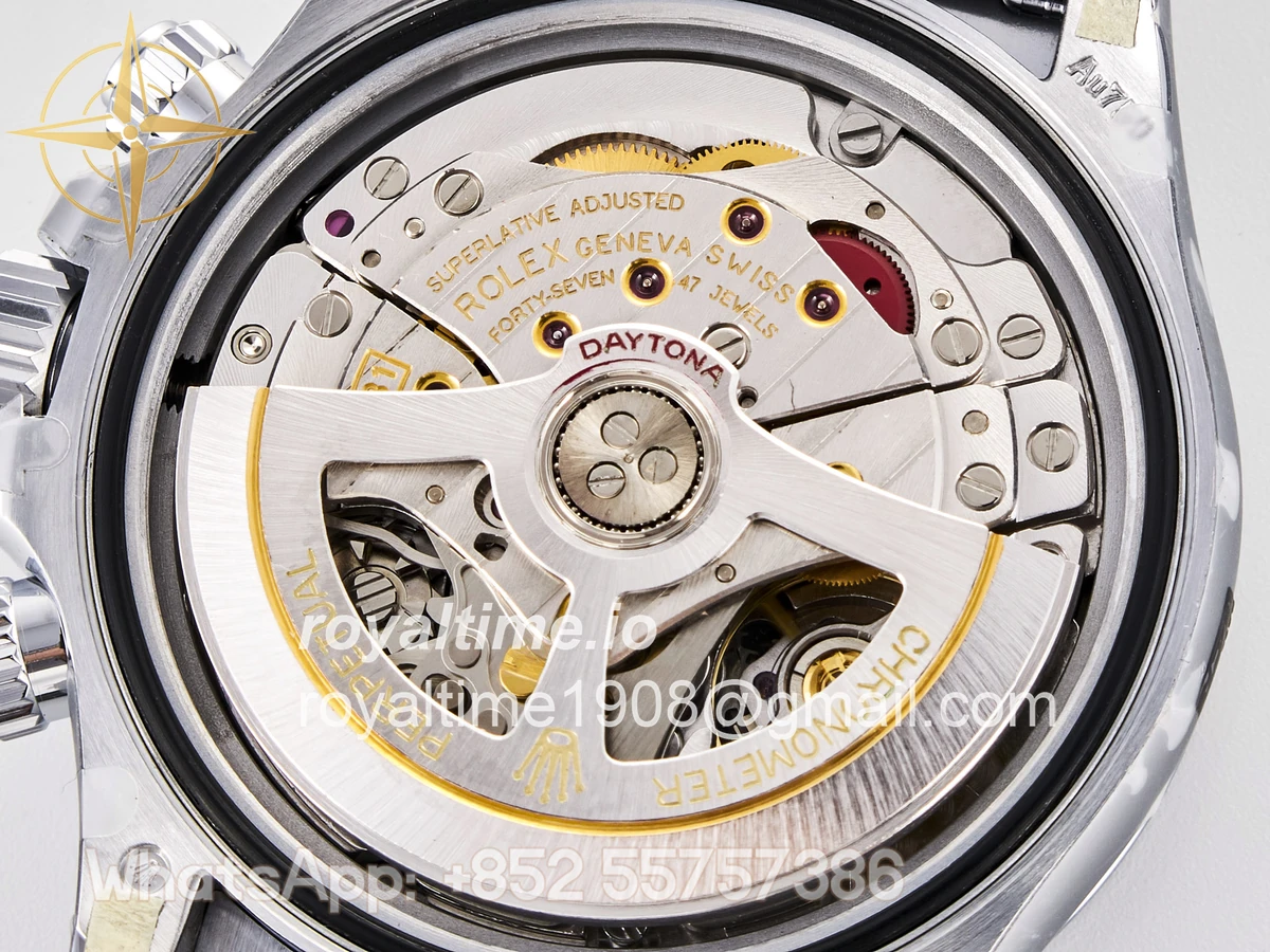 Rolex Daytona 126519 TMF Black/Silver Dial on Oysterflex Strap DD4131 - Image 21