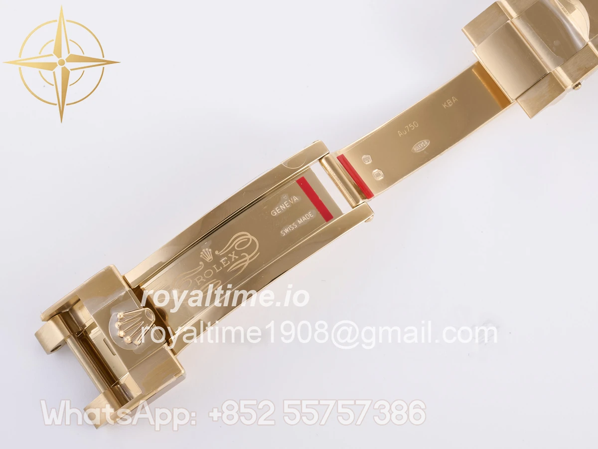 Rolex Daytona 126518 YG 3BF Real Meteorite Dial Sticks Markers on Oysterflex Strap Weighted 160g - Image 21