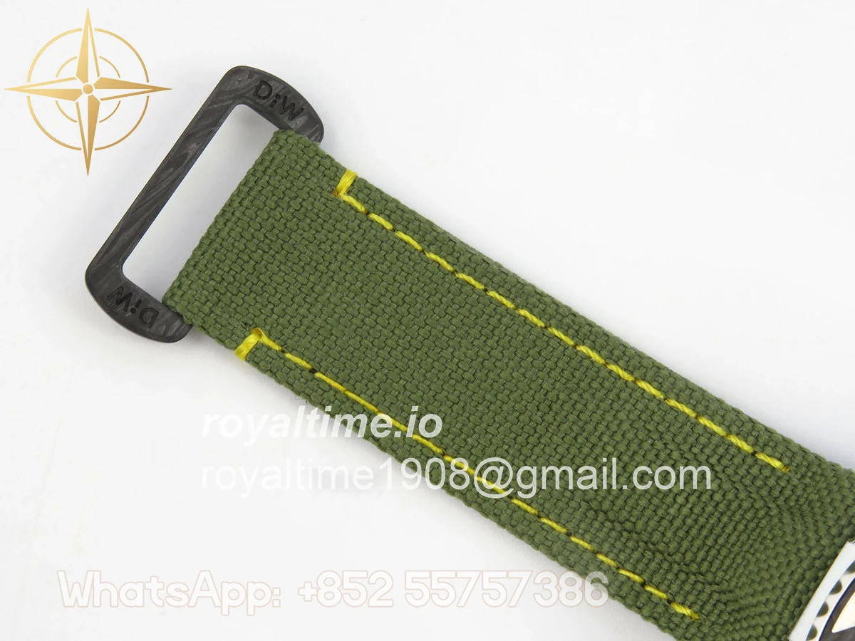 Rolex GMT Master DiW "VERDANT GRAY" DIWF on Green Nylon Strap VR3285 - Image 21