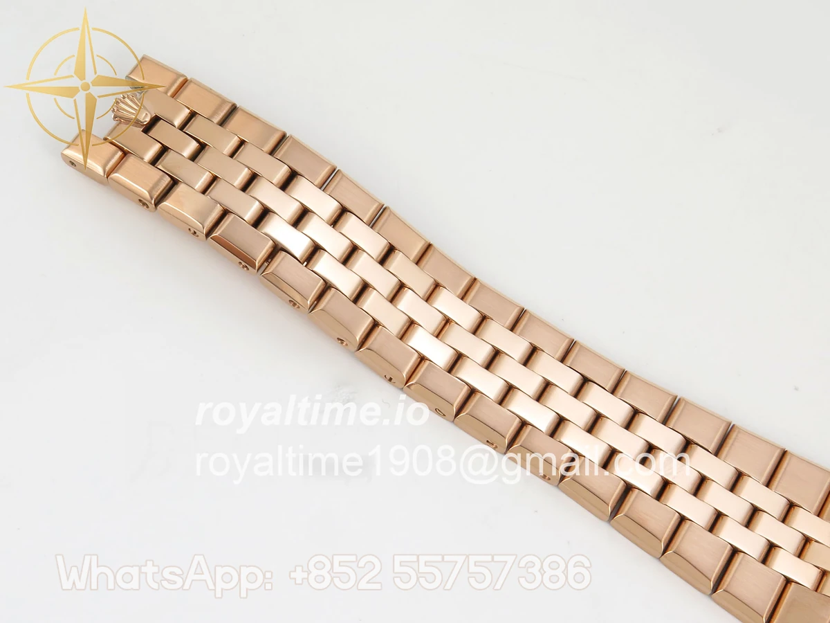 Rolex Land Dweller 127335 DIWF White Dial on RG Bracelet A7135 - Image 21