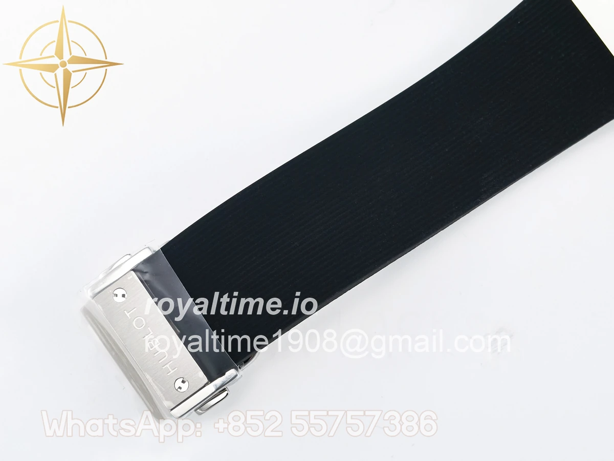 Hublot Classic Fusion Bang 42mm HBF Black Dial on Black Rubber Strap A2892 - Image 21