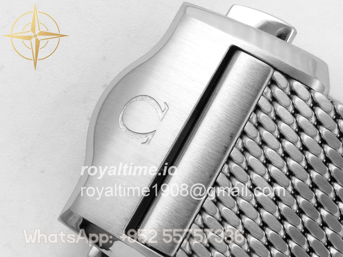 Omega Seamaster 300M Diver SS VSF Black/Orange Dial on SS Mesh Bracelet VS8806 - Image 21