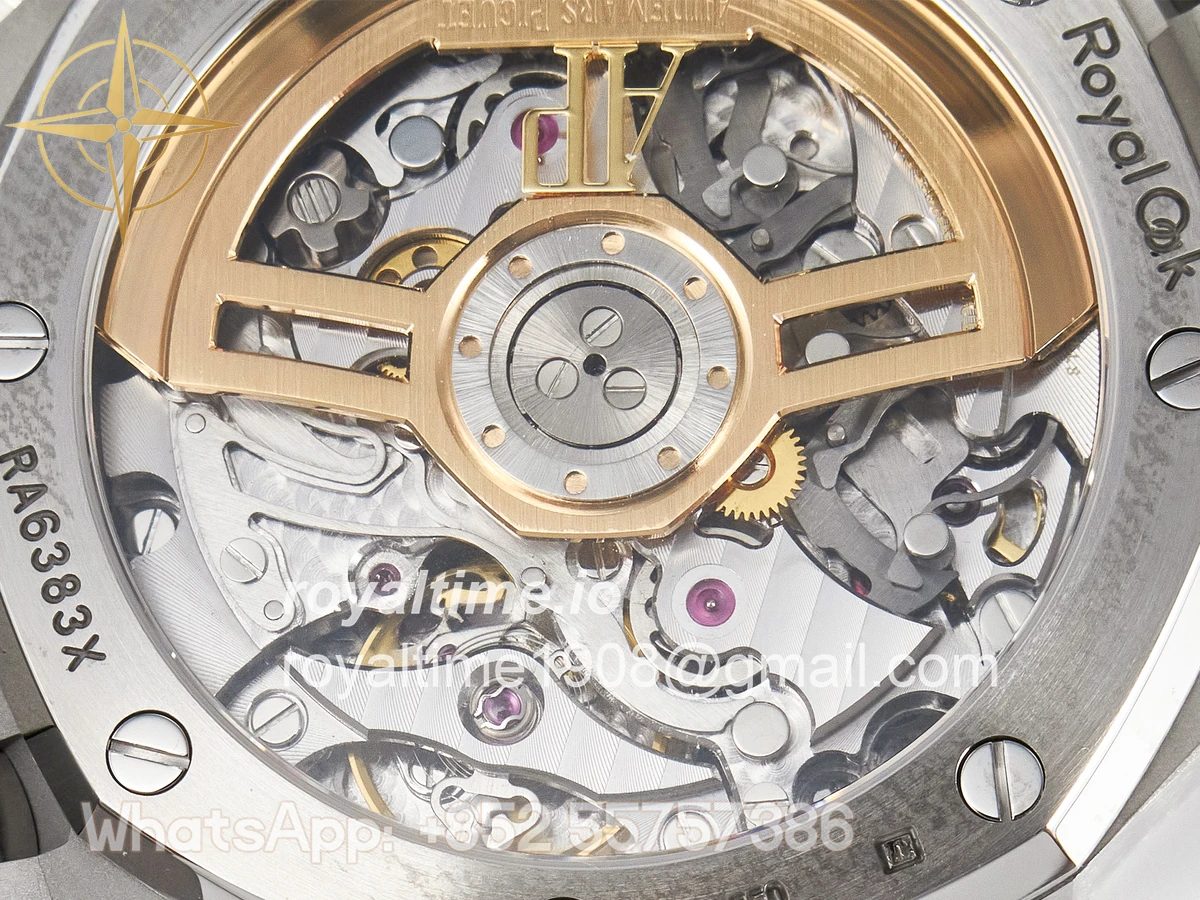 Audemars Piguet Royal Oak Chrono 26240 Frosted SS APSF Gray/Black Dial on Bracelet SA4401 - Image 21