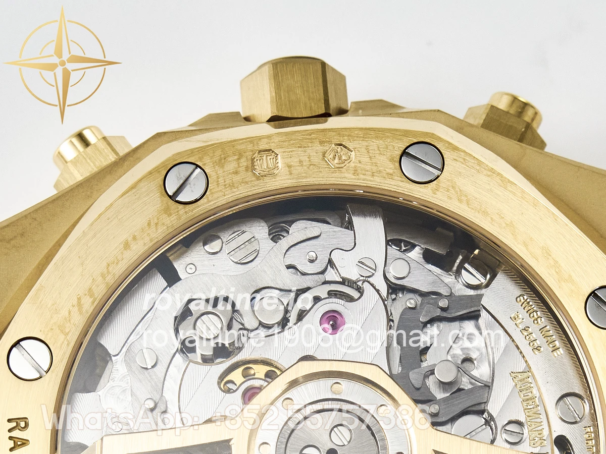 Audemars Piguet Royal Oak Chrono 26240 Frosted YG APSF YG Dial on Bracelet SA4401 - Image 21