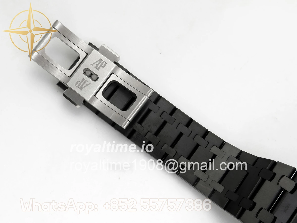 Audemars Piguet Royal Oak Chrono 26240 PVD DDSF Black Dial on PVD Bracelet DD4401 - Image 21