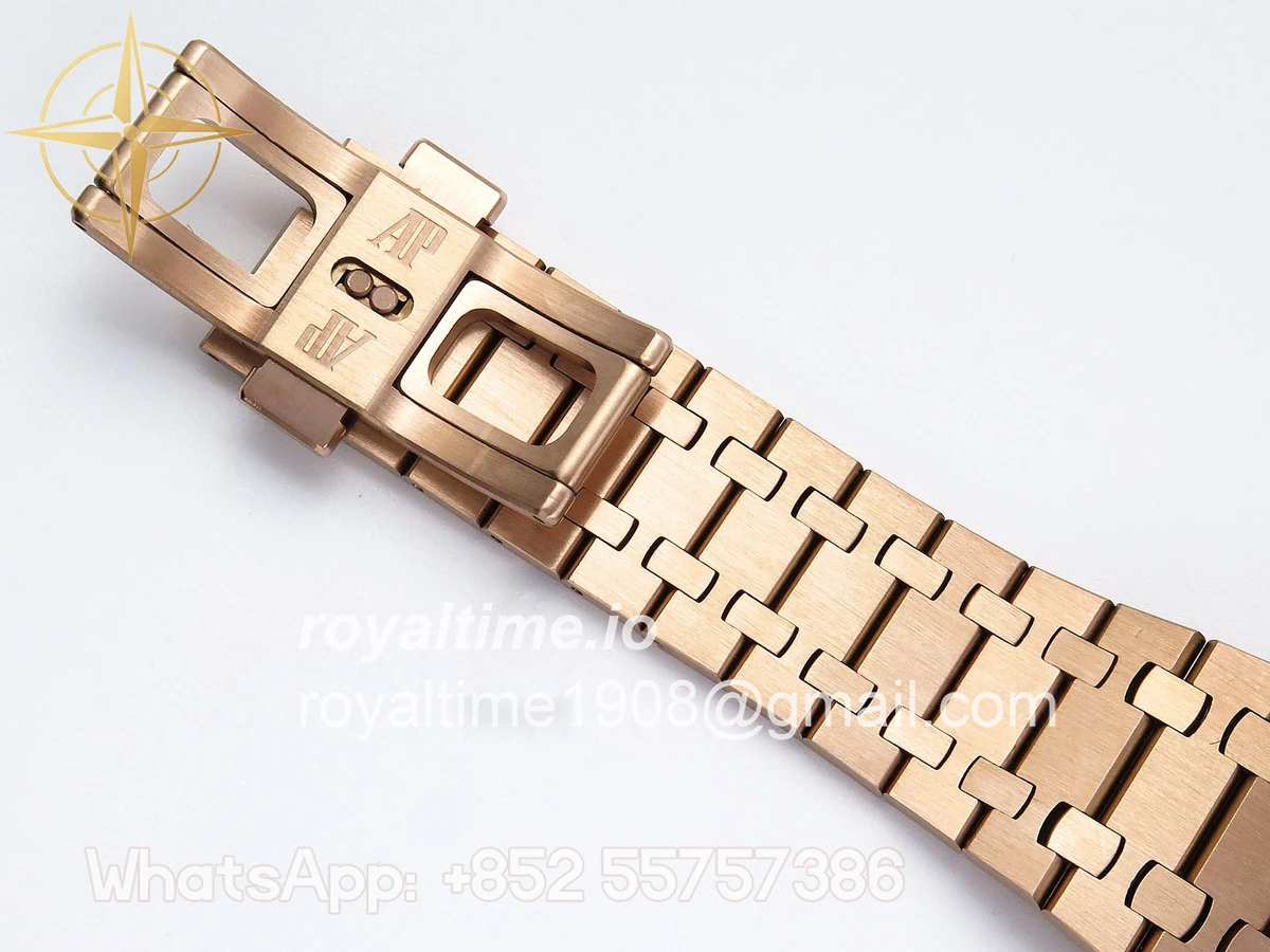 Audemars Piguet Royal Oak Chrono 26240 RG APSF Black Dial on RG Bracelet SA4401 - Image 21