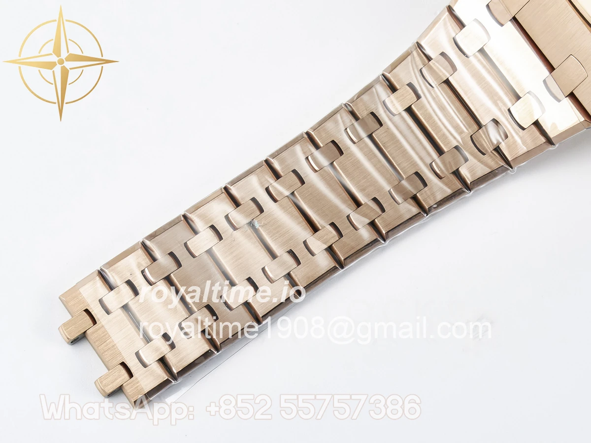 Audemars Piguet Royal Oak Chrono 26240 RG APSF Blue Dial on RG Bracelet SA4401 - Image 21