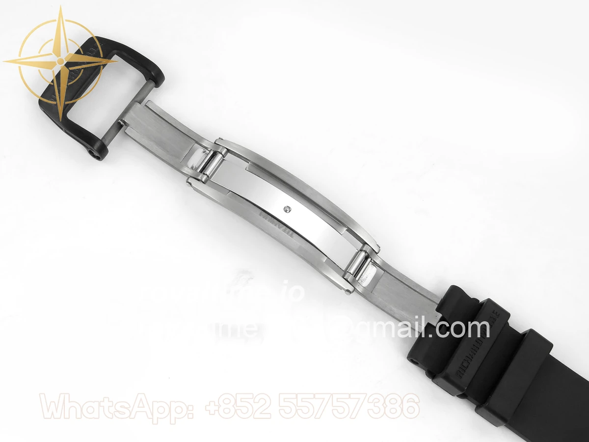 Richard Mille AVF RM061 White NTPT Black Inner Bezel Black Rubber Strap Vaucher RMUL2 Free Sprung (Mod) - Image 21