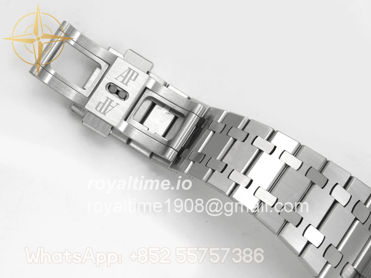 Audemars Piguet Royal Oak Chrono 26240 RG DDF Blue Dial on SS Bracelet DD4401 Gain Weight (SW Dial) - Image 21