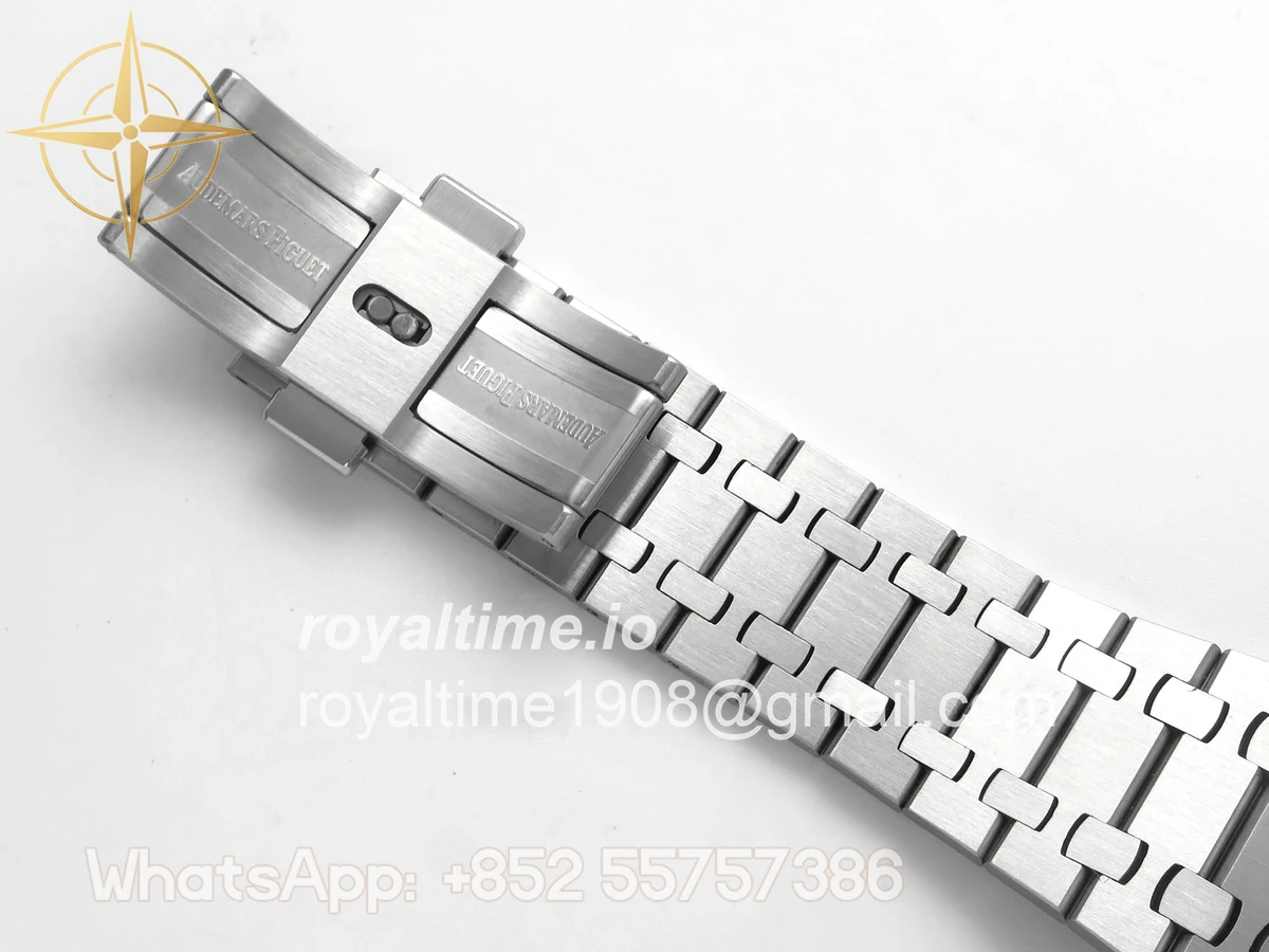 Audemars Piguet Royal Oak Chrono 26240 SS APSF Blue Dial on SS Bracelet SA4401 V2 (Free Sprung) - Image 21