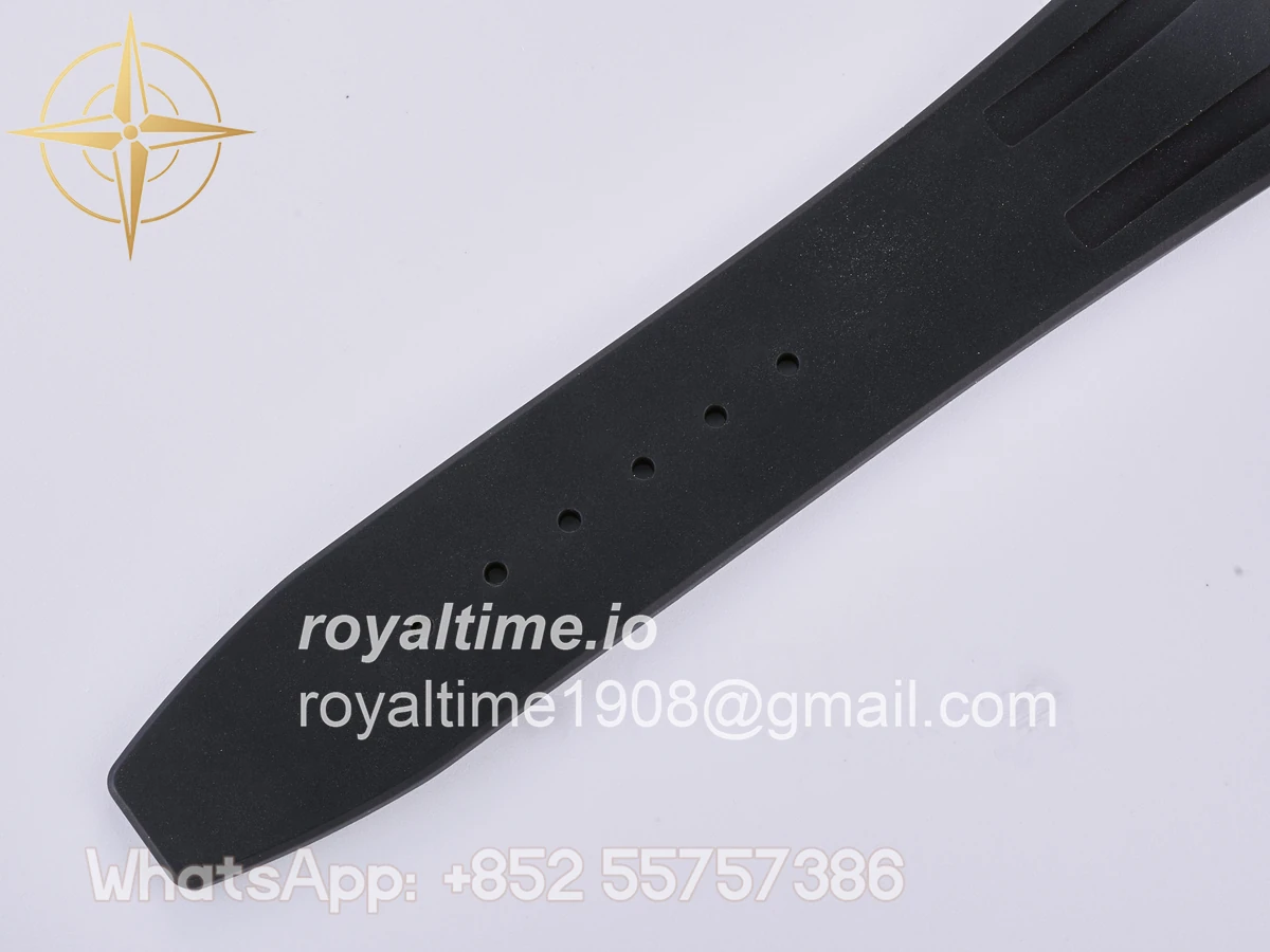 Audemars Piguet Royal Oak Chrono 26240 SS DDF Black Dial on Black Rubber Strap DD4401 (50th Anniversary) - Image 21