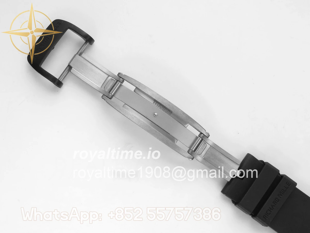 Richard Mille RM035-02 NTPT ZF Skeleton Dial on Black Rubber Strap RMAL1 V7 - Image 21